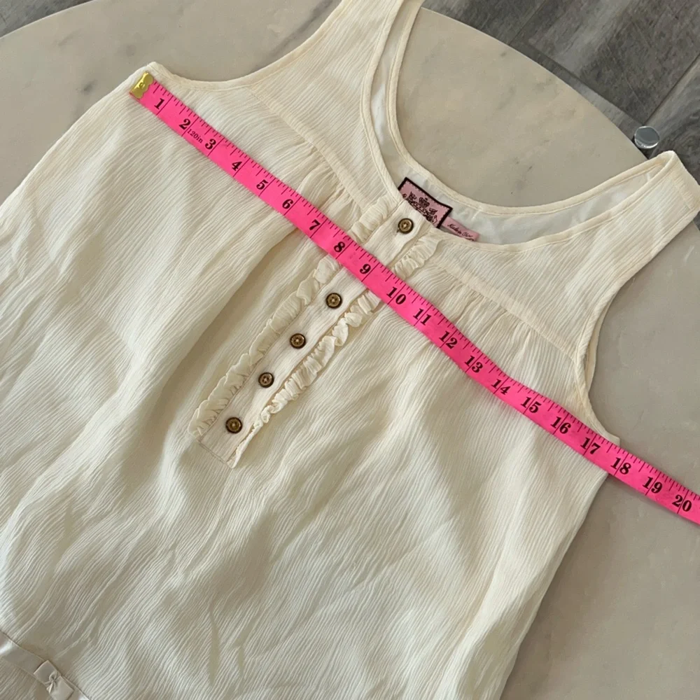 Juicy Couture, Women’s, Silk, Baby Doll, Tank Top. - Picture 12 of 13
